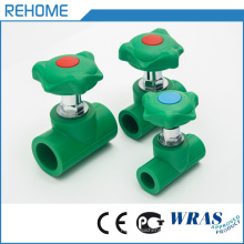 Rehome Water Supply PPR Double Union Brass Ball Valve PPR Plastic Pipes and Fittings